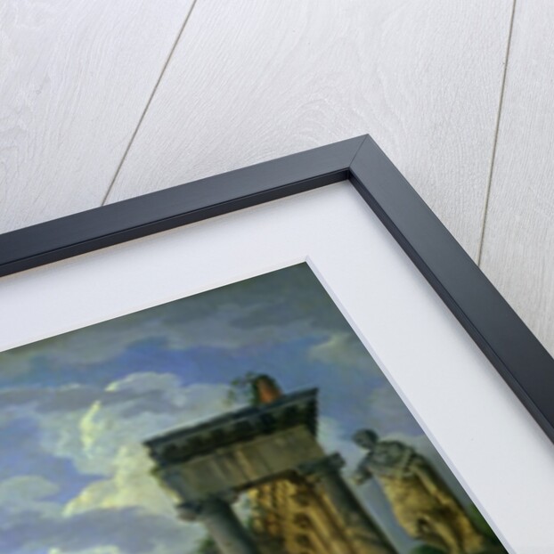 Roman Ruins with a Prophet, 1751 by Giovanni Paolo Pannini or Panini