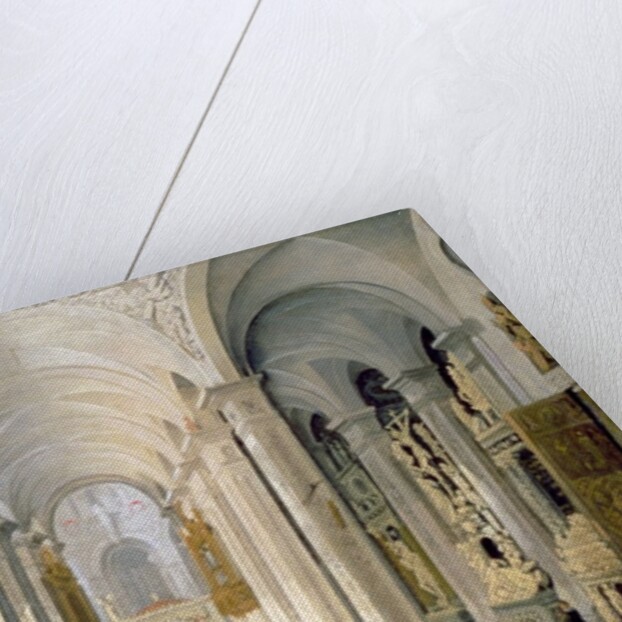 Interior of a Church by Francois de (1593-1644) Nome