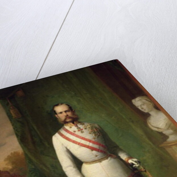 Franz Joseph I, Emperor of Austria and King of Hungary by Franz the Younger Russ