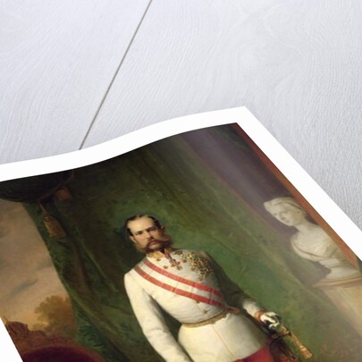 Franz Joseph I, Emperor of Austria and King of Hungary by Franz the Younger Russ