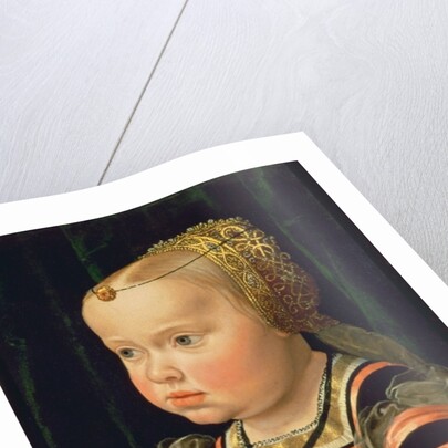 Archduchess Eleanor of Mantua, aged two by Jakob Seisenegger