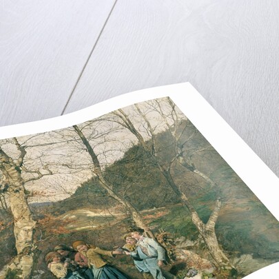 Early Spring in the Vienna Woods by Ferdinand Georg Waldmuller