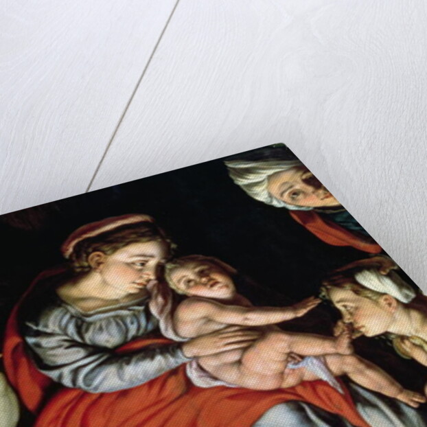 The Holy Family around a Fire, c.1532-33 by Jan Cornelisz Vermeyen