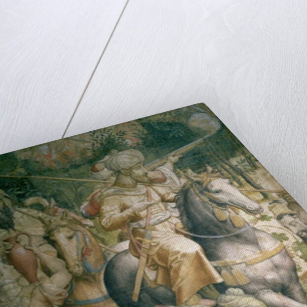 Campaign of Emperor Charles V against the Turks at Tunis in 1535: the defeat of the Turks at the battle of Goletta by Jan Cornelisz Vermeyen