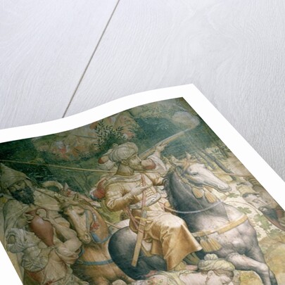 Campaign of Emperor Charles V against the Turks at Tunis in 1535: the defeat of the Turks at the battle of Goletta by Jan Cornelisz Vermeyen