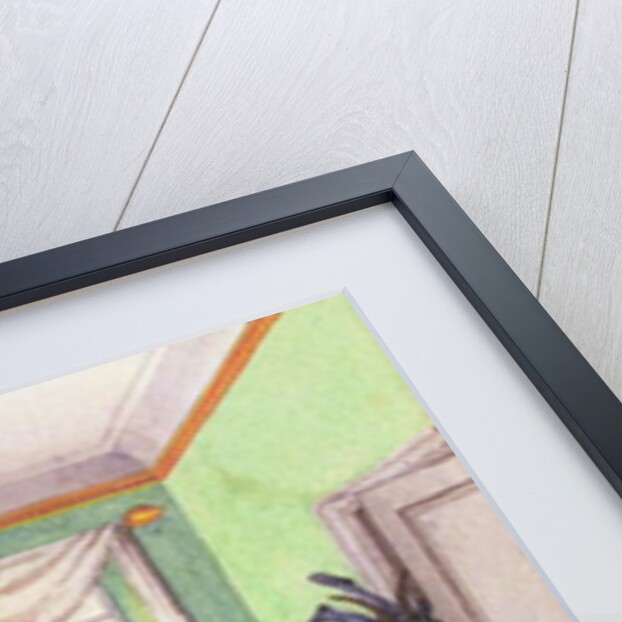 Krampus and St. Nicholas from the journal of Carl Baumann written 1813-25 by Franz Paumgarrten