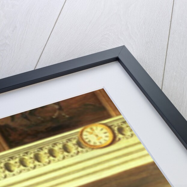 Crown Prince Rudolph of Austria on horseback in the Winter Riding School of the Hofburg, Vienna, 1870 by Austrian School