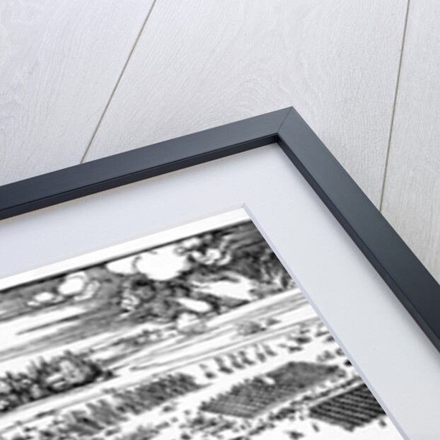 Demonstration of defensive measures to protect a city against a besieging army by Albrecht Dürer or Duerer