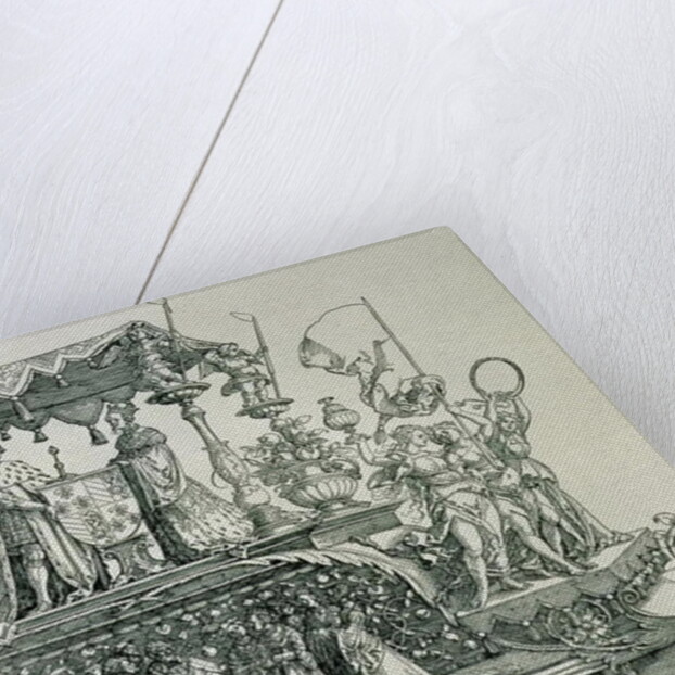 The Burgundian Marriage or the Triumphal Procession of Emperor Maximilian I of Germany by Albrecht Dürer or Duerer