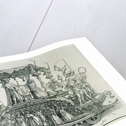 The Burgundian Marriage or the Triumphal Procession of Emperor Maximilian I of Germany by Albrecht Dürer or Duerer