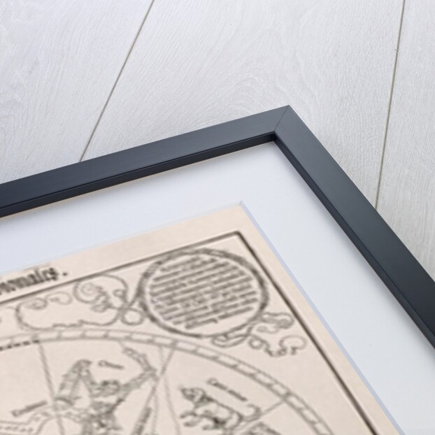 Map of the Southern Sky, with representations of constellations by Albrecht Dürer or Duerer