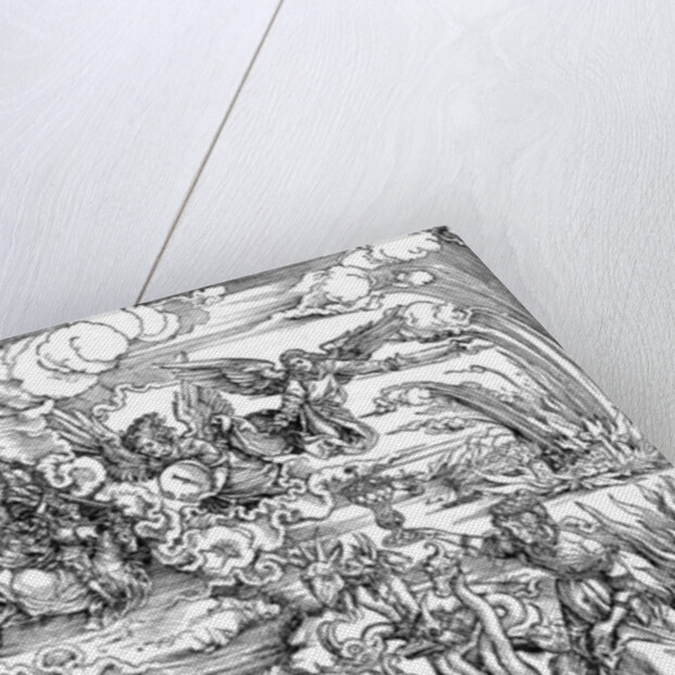 The Babylonian Whore from the 'Apocalypse' or 'The Revelations of St. John the Divine', pub. 1498 by Albrecht Dürer or Duerer