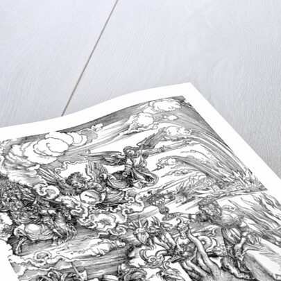 The Babylonian Whore from the 'Apocalypse' or 'The Revelations of St. John the Divine', pub. 1498 by Albrecht Dürer or Duerer