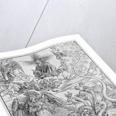 Apocalyptical scene by Albrecht Dürer or Duerer