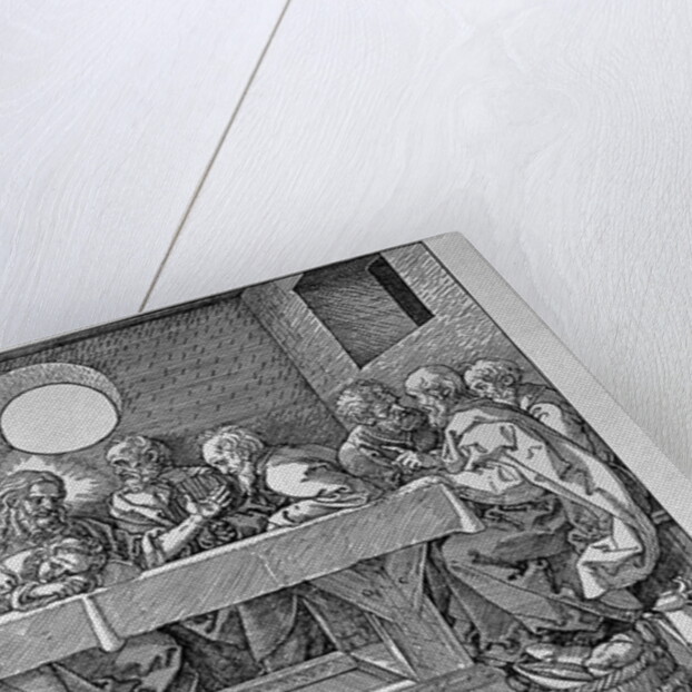 The Last Supper, pub. 1523 by Albrecht Dürer or Duerer