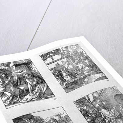 The 'Small Passion' series: The Annunciation; The Adoration of the Shepherds; Christ Taking Leave of his Mother; Christ's Entry into Jerusalem by Albrecht Dürer or Duerer