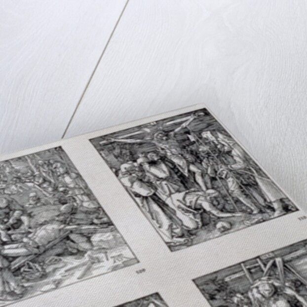 The 'Small Passion' series The Nailing to the Cross by Albrecht Dürer or Duerer