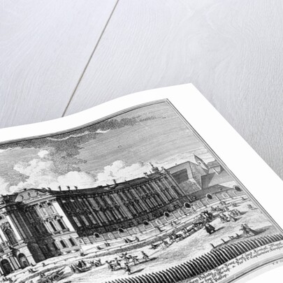 View of the Trautson Palace by Salomon Kleiner