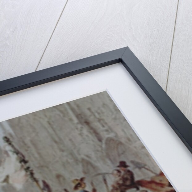 Barricades in the Stephansplatz, Vienna, 1848 by Edouard Ritter