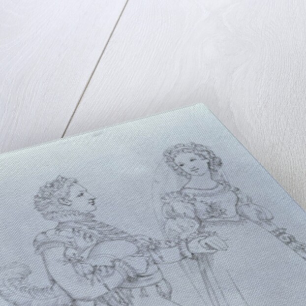 Costume designs for Figaro and Susanna from the opera 'The Marriage of Figaro' by Wolfgang Amadeus Mozart by Austrian School