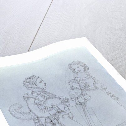 Costume designs for Figaro and Susanna from the opera 'The Marriage of Figaro' by Wolfgang Amadeus Mozart by Austrian School