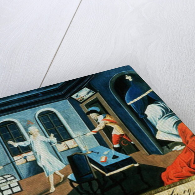 The assassination of Albrecht von Wallenstein at Eger by a force of Irish and Scottish officers under the command of General Butler, 1634 by Austrian School