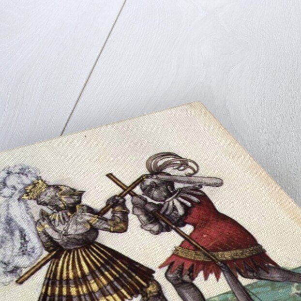 Fol.83 Emperor Maximilian I of Germany engaged in man-to-man combat by German School