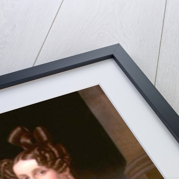 Archduchess Sophia of Austria with her two year old son Franz Joseph by J. K. Stiegler