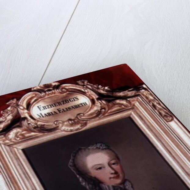 Archduchess Maria Elisabeth daughter of Francis I and Maria Theresa of Austria, 1762 by Jean-Etienne Liotard