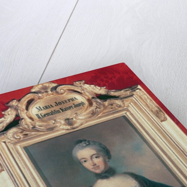 Maria Josepha of Bavaria second wife of Joseph II Holy Roman Emperor by Jean-Etienne Liotard