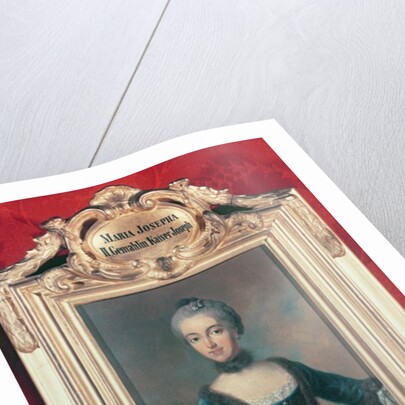 Maria Josepha of Bavaria second wife of Joseph II Holy Roman Emperor by Jean-Etienne Liotard