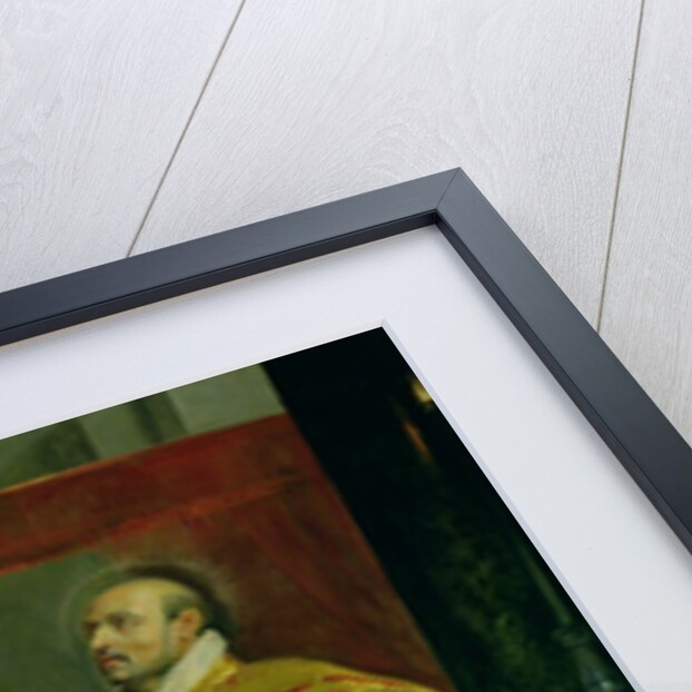 The Vision of St. Ignatius of Loyola detail of the saint, 1617-18 by Peter Paul Rubens