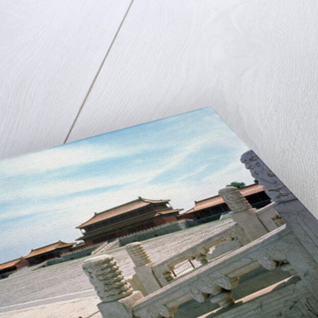 View of the central ramp leading from the Hall of Supreme Harmony, Ming Dynasty 1420 by School Chinese