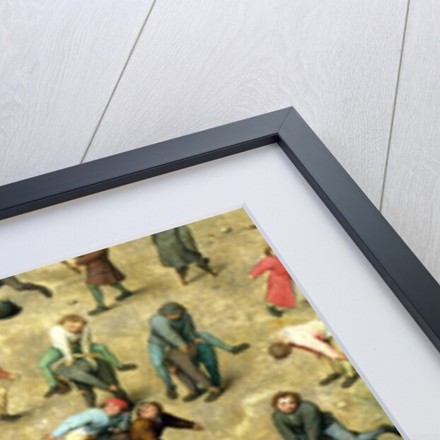 Children's Games: detail of bottom section showing various games, 1560 by Pieter the Elder Bruegel