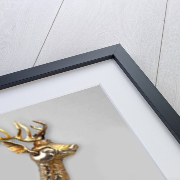 Stag, Arkhangai province, Khashaat temple, Caydam, Mongolia, c.730 by Mongolian School