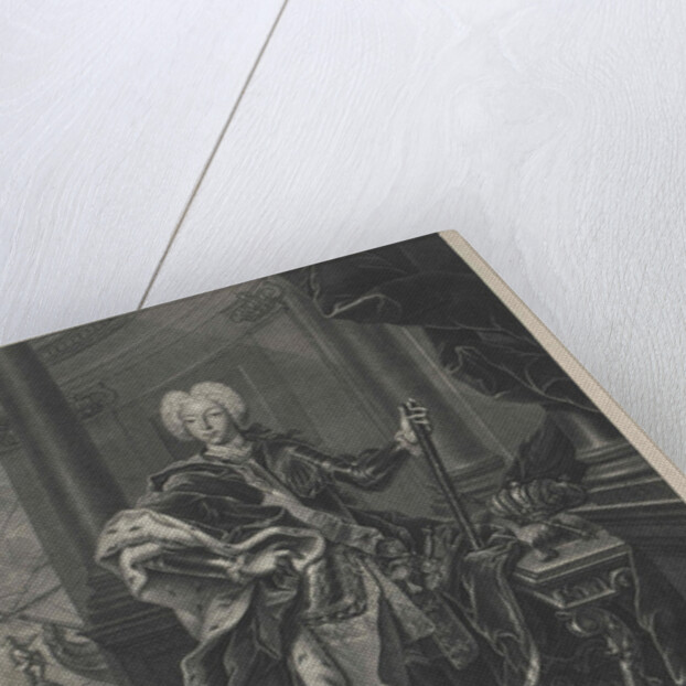 Portrait of Peter II by Johann Paul Luedden