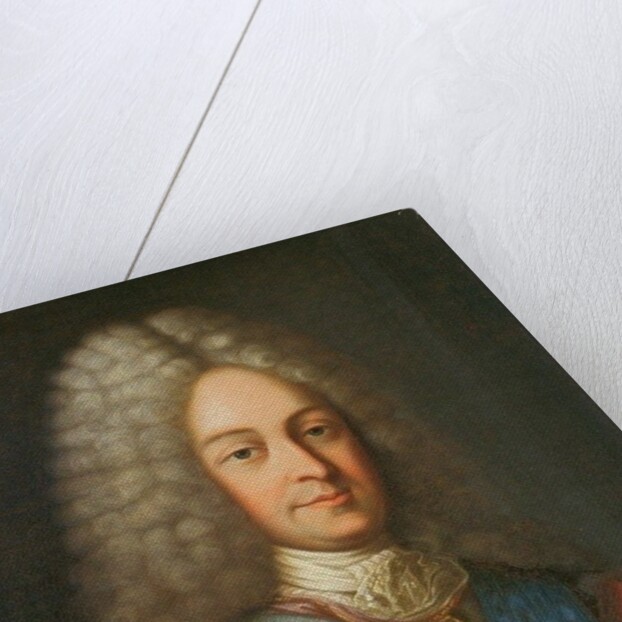 Portrait of Prince Vasily Lukich Dolgorukov, first half of 18th century by School Russian