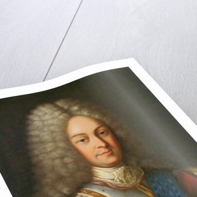 Portrait of Prince Vasily Lukich Dolgorukov, first half of 18th century by School Russian