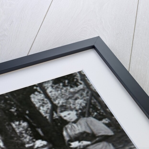 Family portrait of the author Leo N. Tolstoy by Russian Photographer