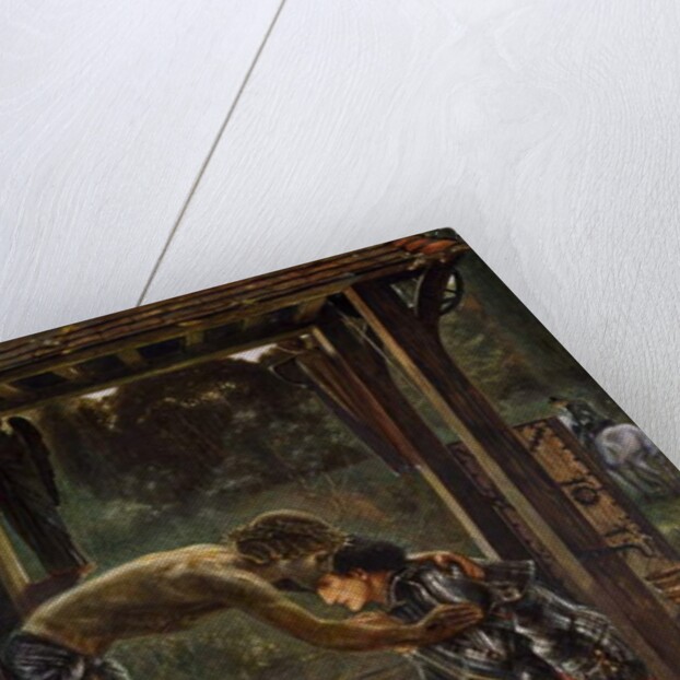 The Merciful Knight, 1863 by Edward Coley Burne-Jones