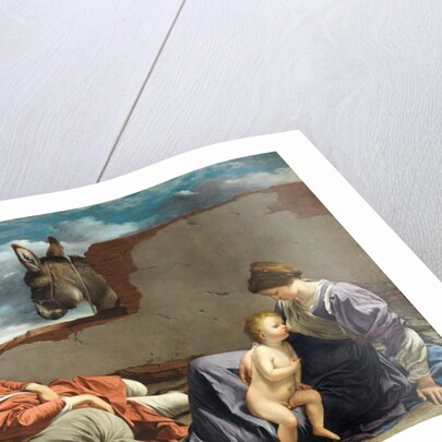 Rest on the Flight into Egypt, 1615-1621 by Orazio Gentileschi