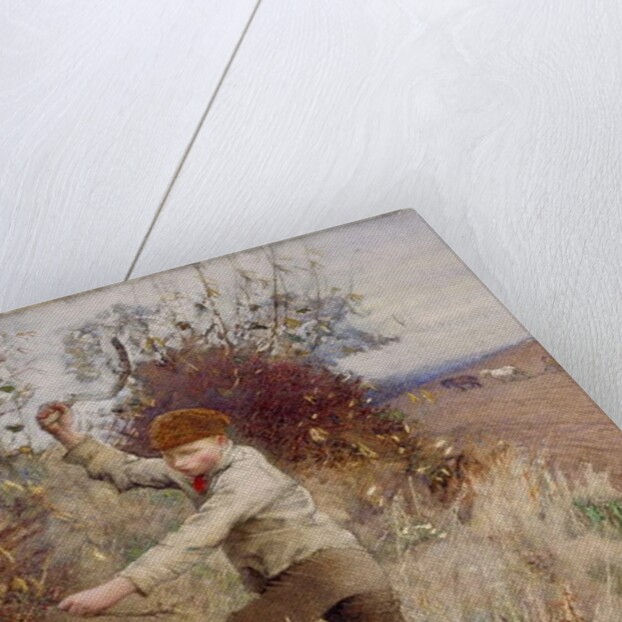 Boy Trimming a Hedge, 1890 by George Clausen