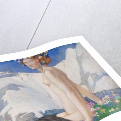 Flora of the Alps, 1918 by Edward Reginald Frampton