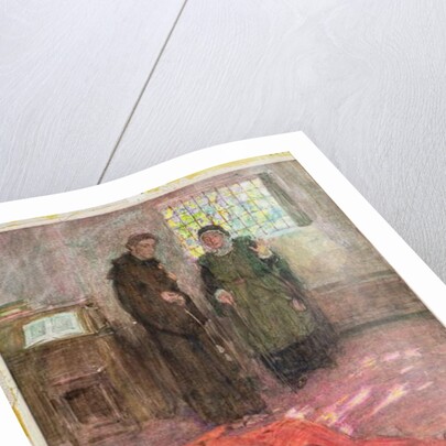 Romeo in Friar Laurence's Cell by William Hatherell