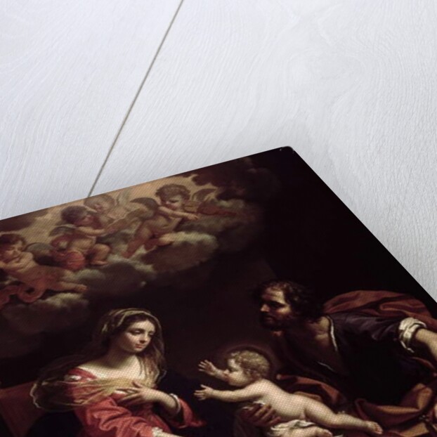 The Holy Family, 1682 by Benedetto the Younger Gennari