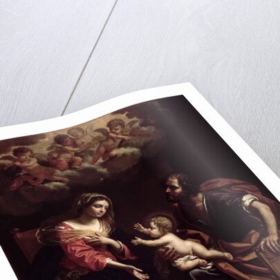 The Holy Family, 1682 by Benedetto the Younger Gennari