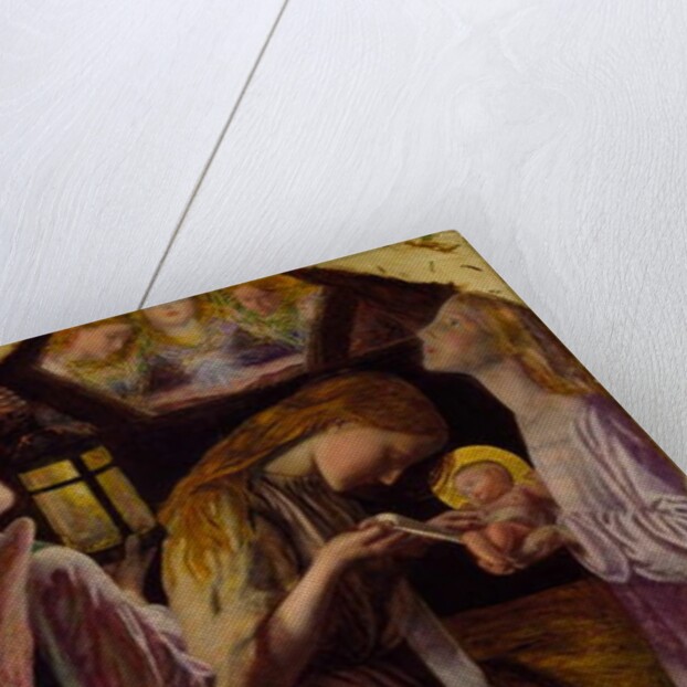 The Nativity, 1858 by Arthur Hughes