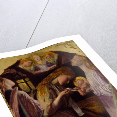 The Nativity, 1858 by Arthur Hughes