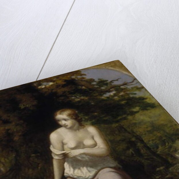 Musidora Bathing, 1849 by Arthur Hughes