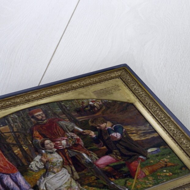 Valentine Rescuing Sylvia from Proteus, 1851 by William Holman Hunt